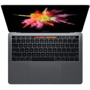 Apple MacBook Pro 13.3-Inch Retina Display with Touch Bar, Intel Core i5 3.1GHz, 8GB RAM, 256GB SSD, Space Gray (MPXV2LL/A) - Mid 2017 (Renewed Acceptable)