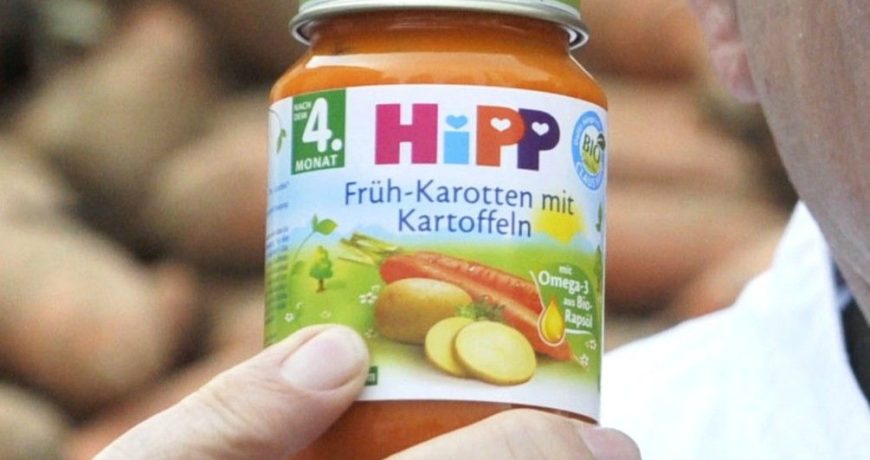 HiPP baby food recall